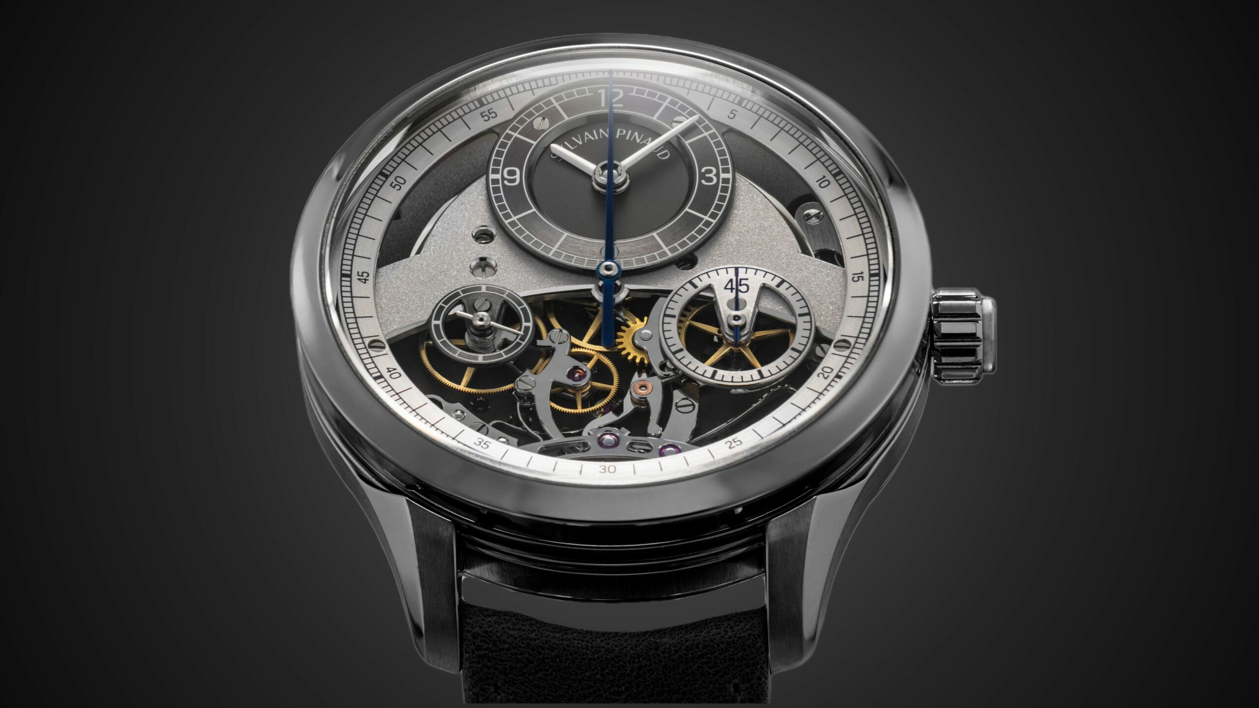 Sylvain Pinaud monopusher chronograph